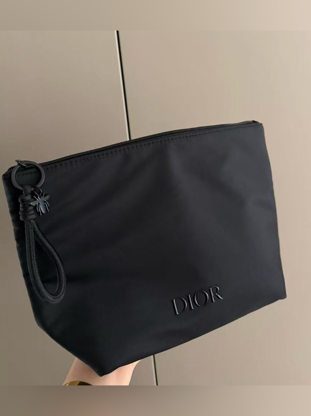 Dior Beauty Black Toiletry Pouch